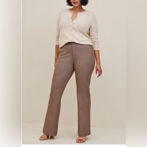 Torrid Studio Collection: bootcut woven pants